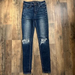 American Eagle Super High Rise Jegging